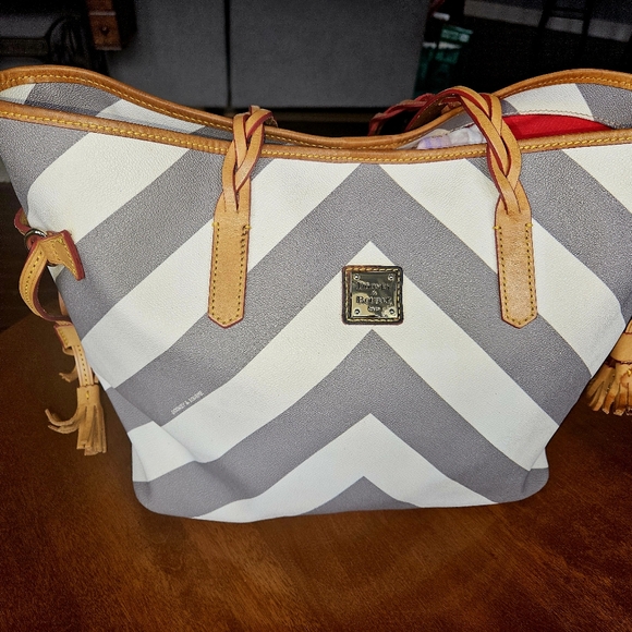 Dooney & Bourke Handbags - Dooney and Bourke Chevron Tote